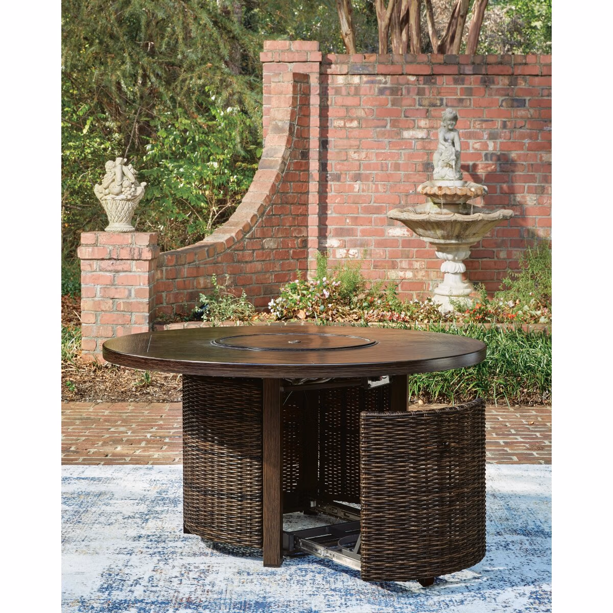 Monterey Point Outdoor Fire Pit Table - Image 7