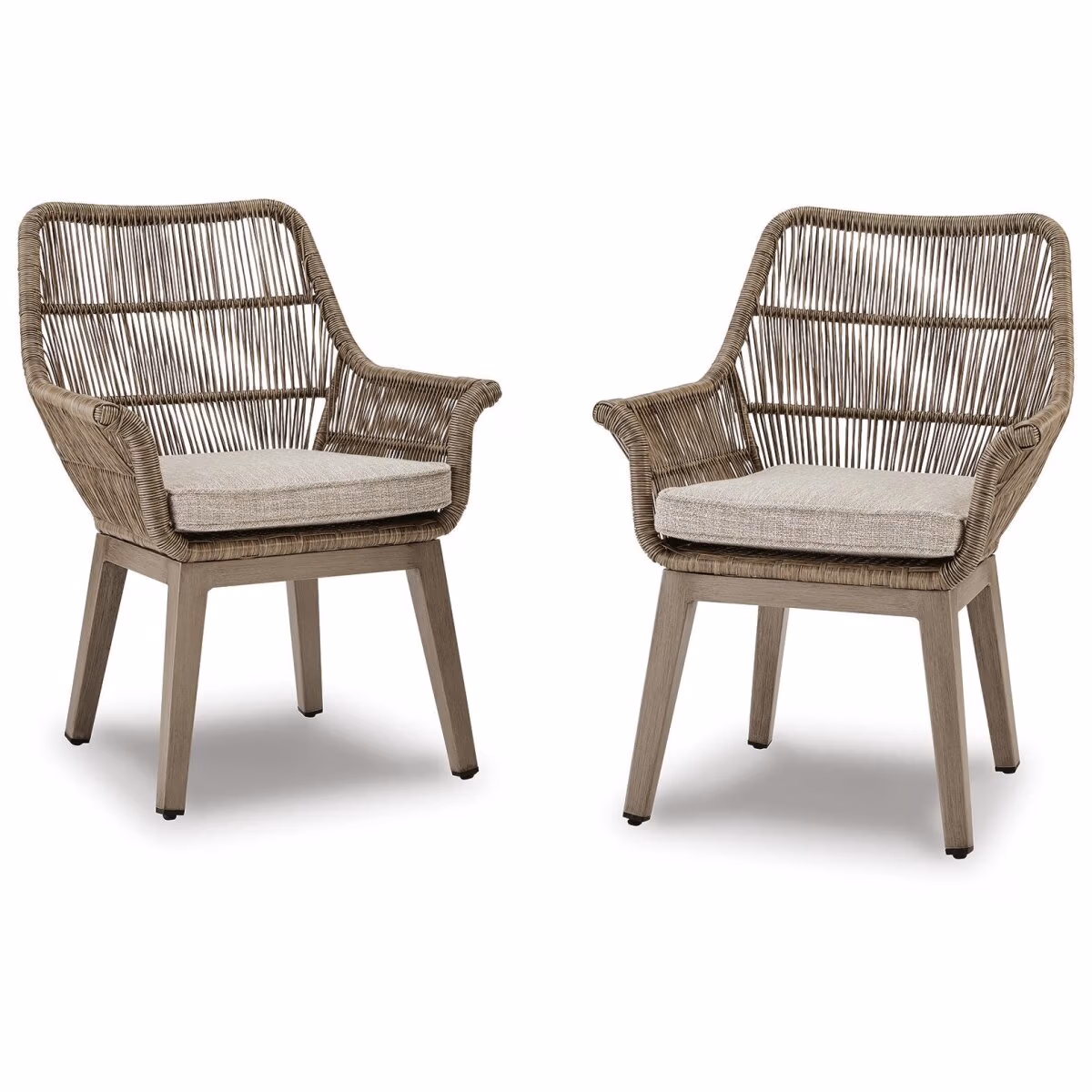 Beach Front Arm Chair with Cushion (Set of 2) - Image 2