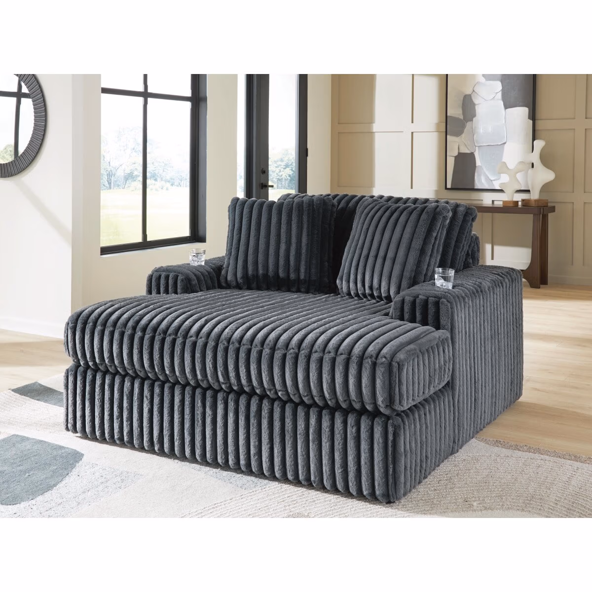 Midnight-Madness Oversized Chaise - Image 3