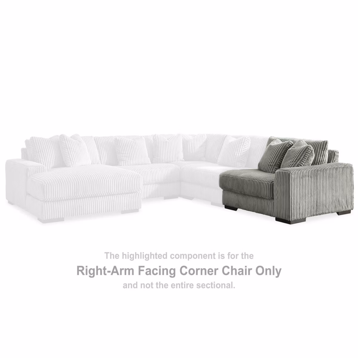 Lindyn Right-Arm Facing Corner Chair - Image 3