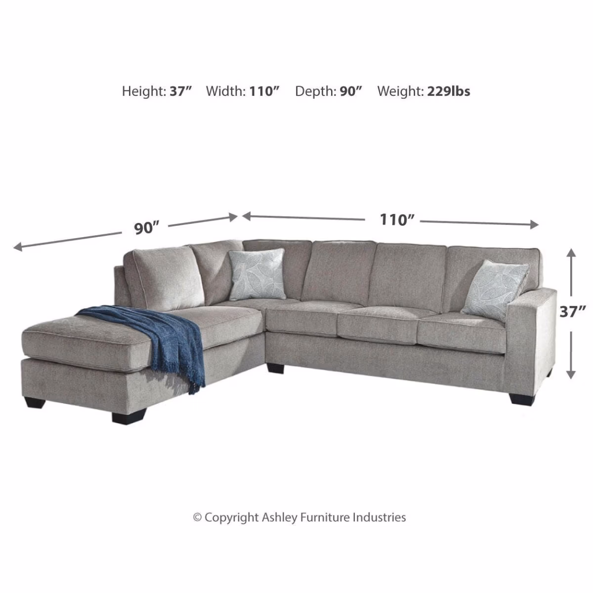 Altari 2-Piece Sectional with Chaise - Image 5