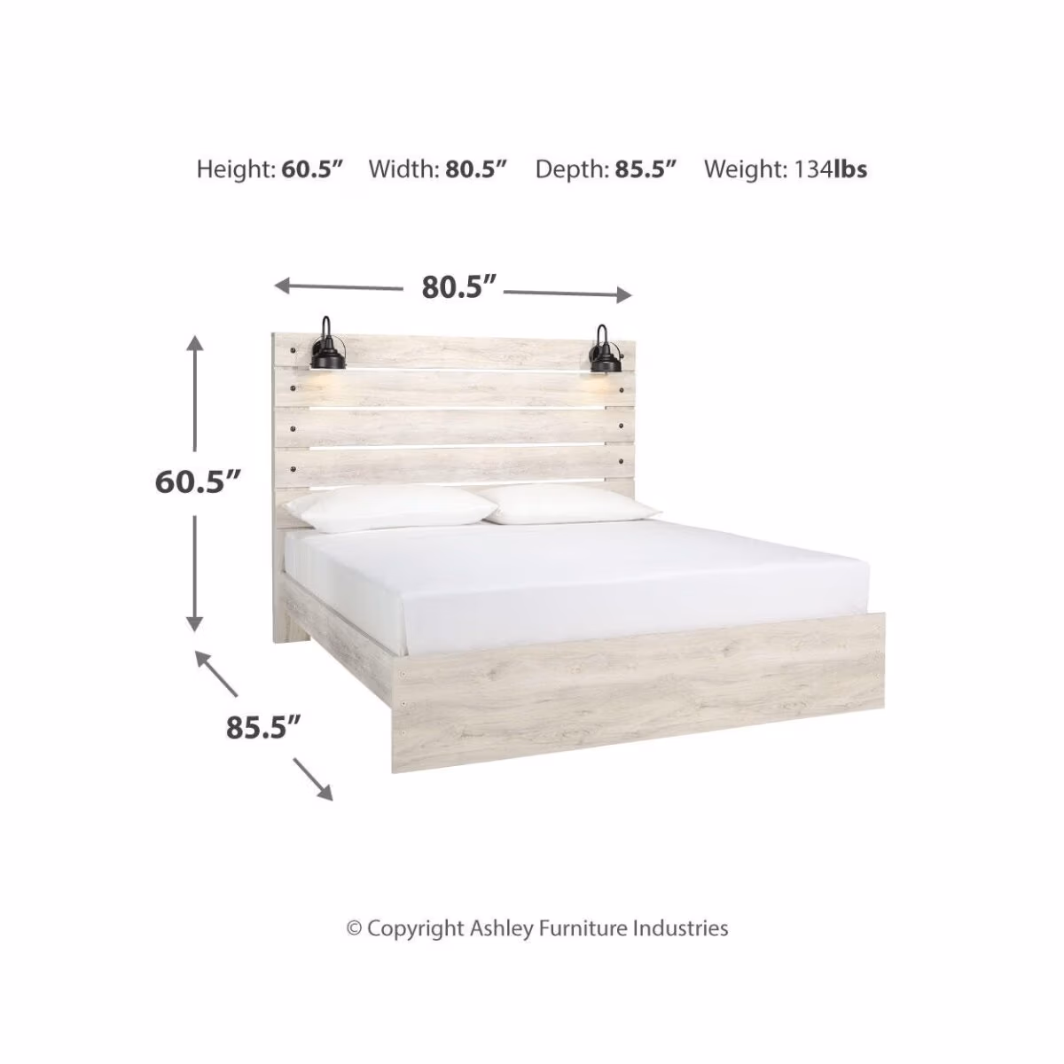 Cambeck King Panel Bed - Image 5