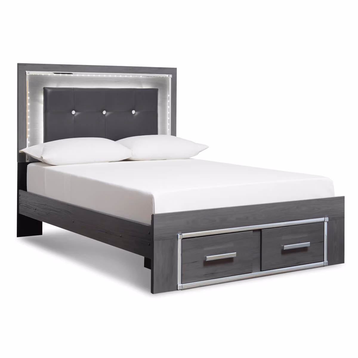 Lodanna Full Storage Bed, Dresser, Mirror and 2 Nightstands - Image 3