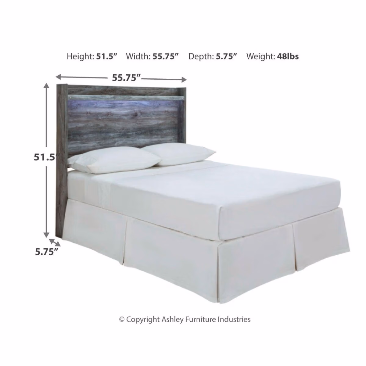 Baystorm Full Panel Headboard - Image 5