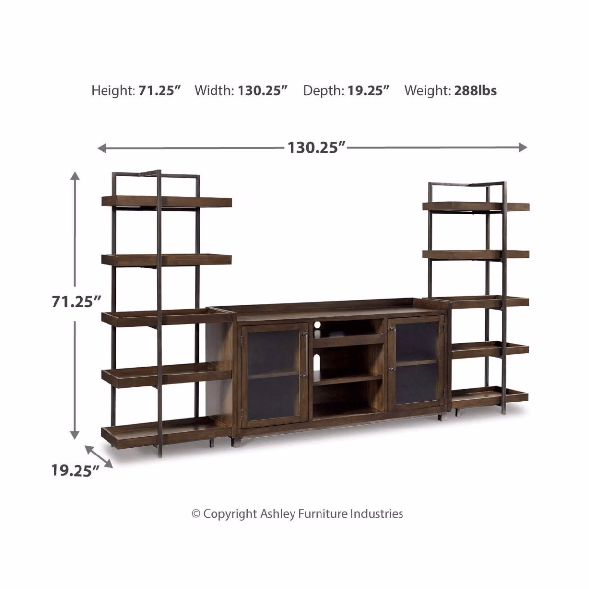 Starmore 3-Piece Entertainment Center - Image 5