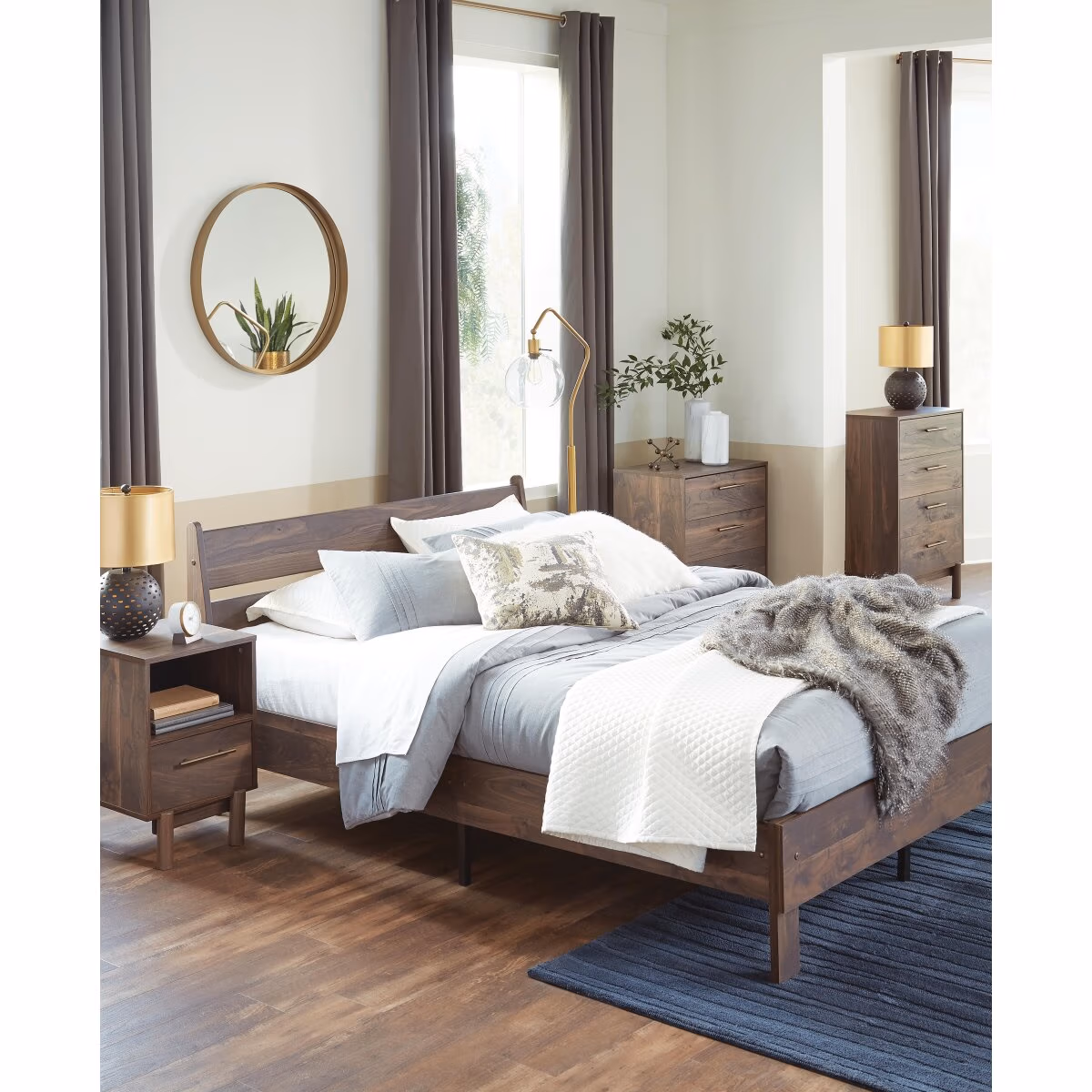 Calverson Queen Panel Platform Bed - Image 9