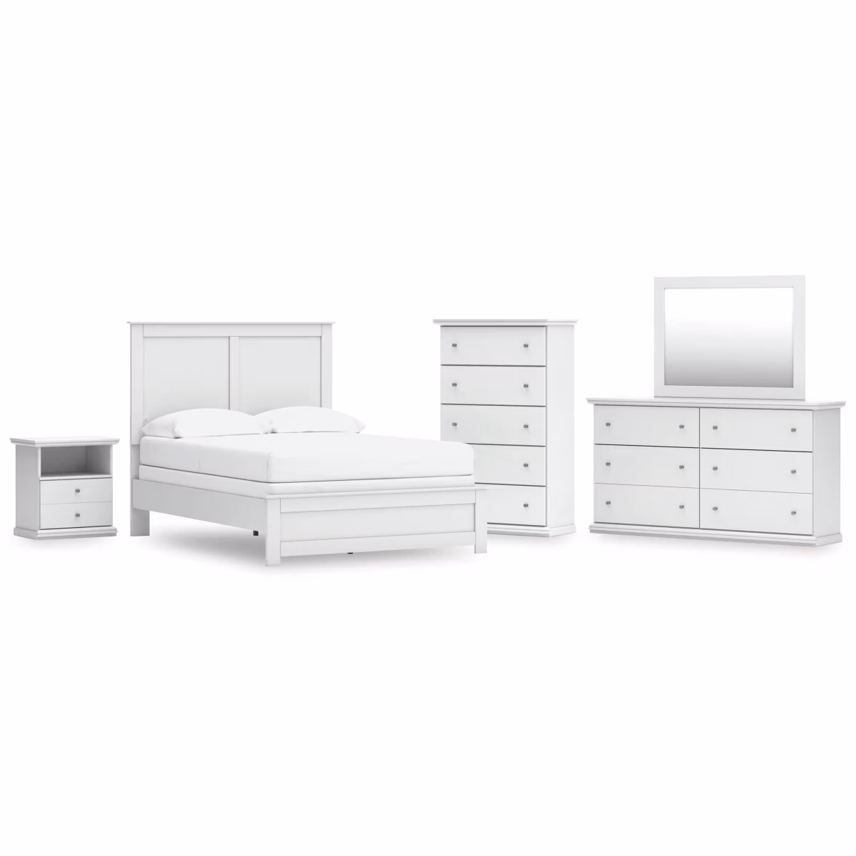 Bostwick Shoals Full Panel Bed, Dresser, Mirror, Chest, and Nightstand - Image 2