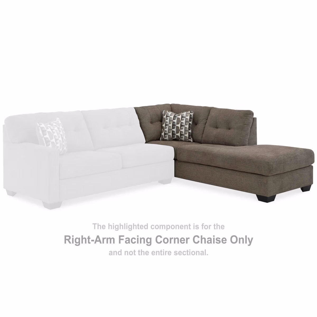 Mahoney Right-Arm Facing Corner Chaise - Image 3