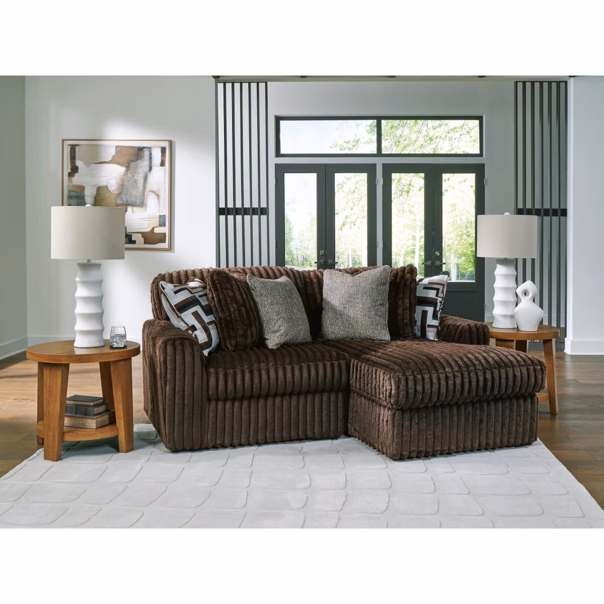 Midnight-Madness 2-Piece Sectional with Chaise - Image 3