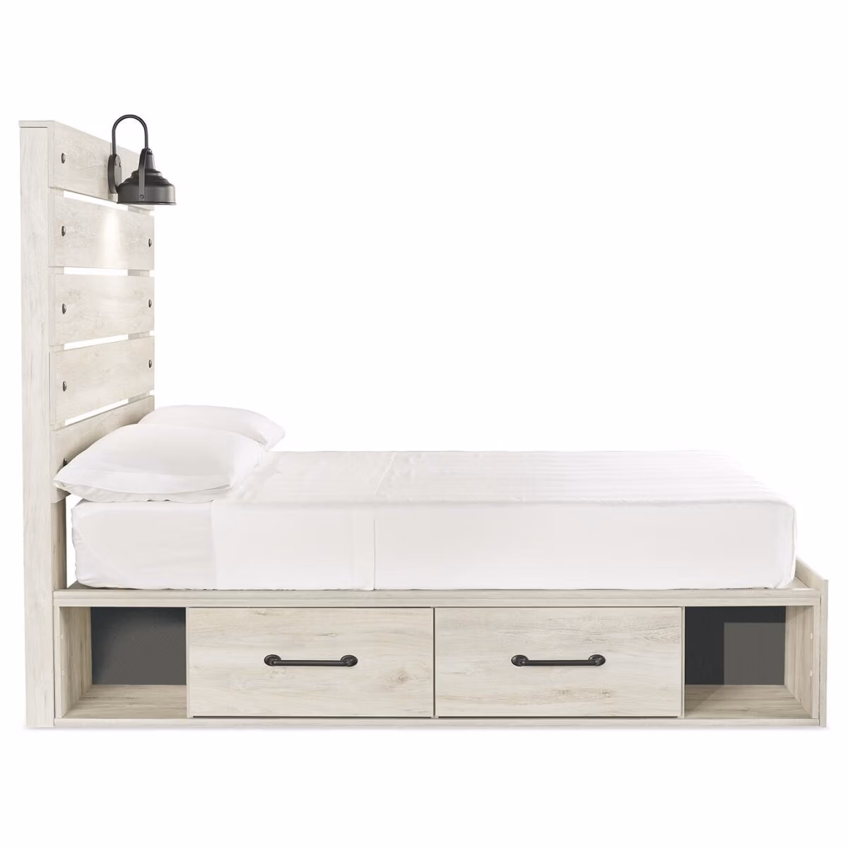 Cambeck Full Panel Bed with 4 Storage Drawers - Image 6