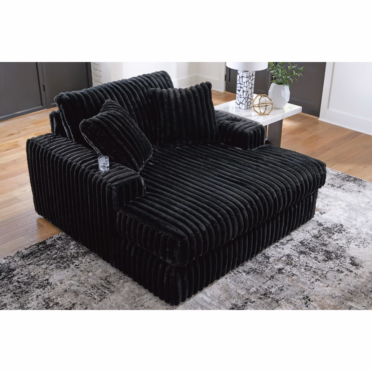 Midnight-Madness Oversized Chaise - Image 7