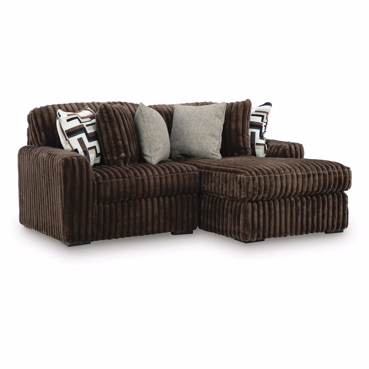 Midnight-Madness 2-Piece Sectional with Chaise - Image 2