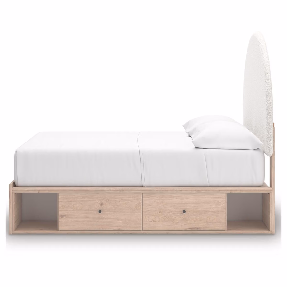 Arloster Full Upholstered Panel Bed with Storage - Image 9