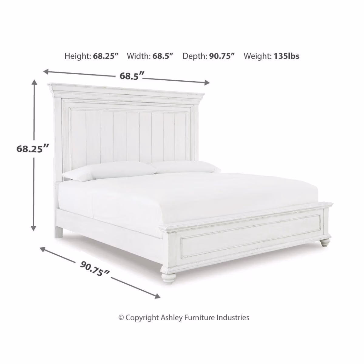 Kanwyn Queen Panel Bed - Image 5