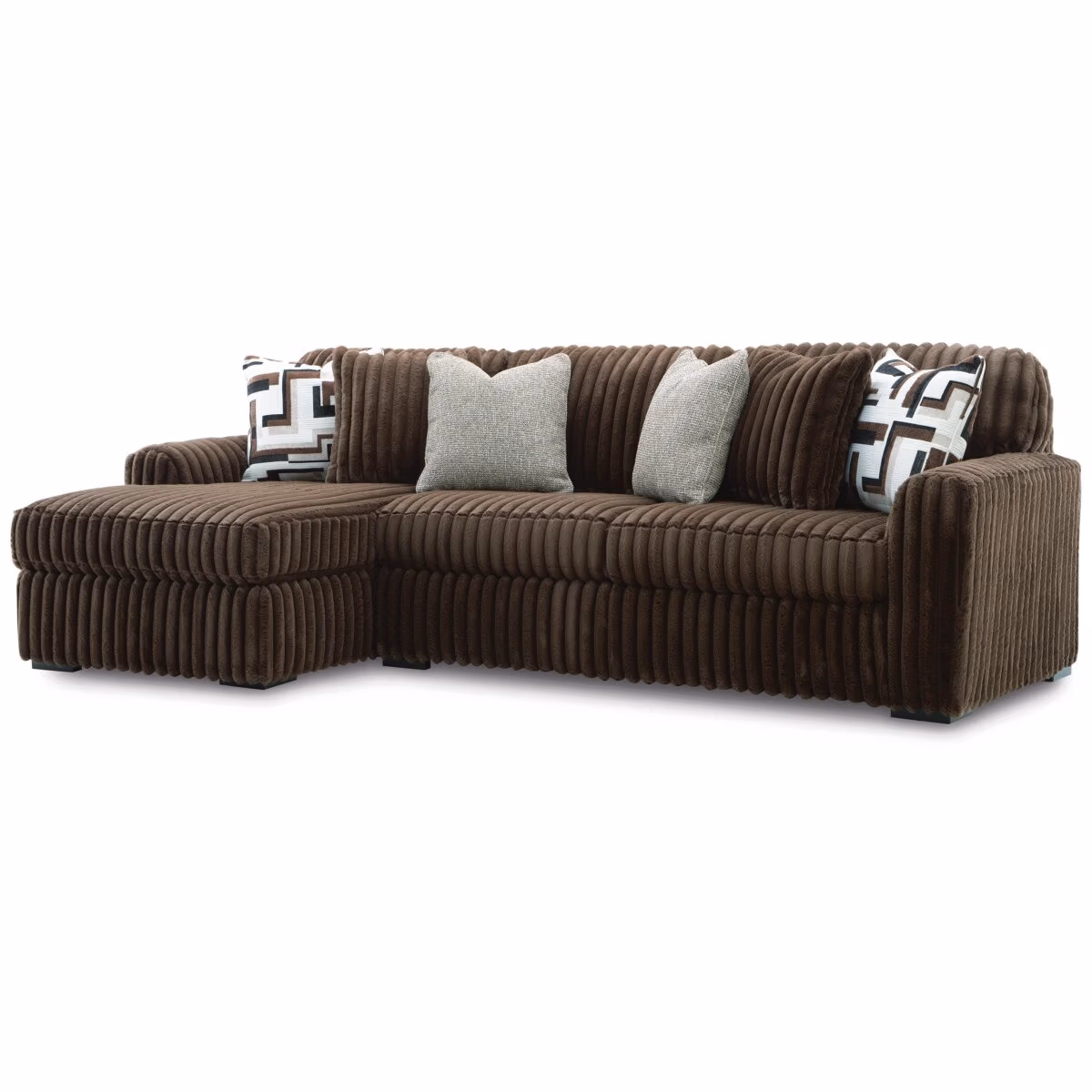 Midnight-Madness 2-Piece Sectional Sofa with Chaise - Image 2