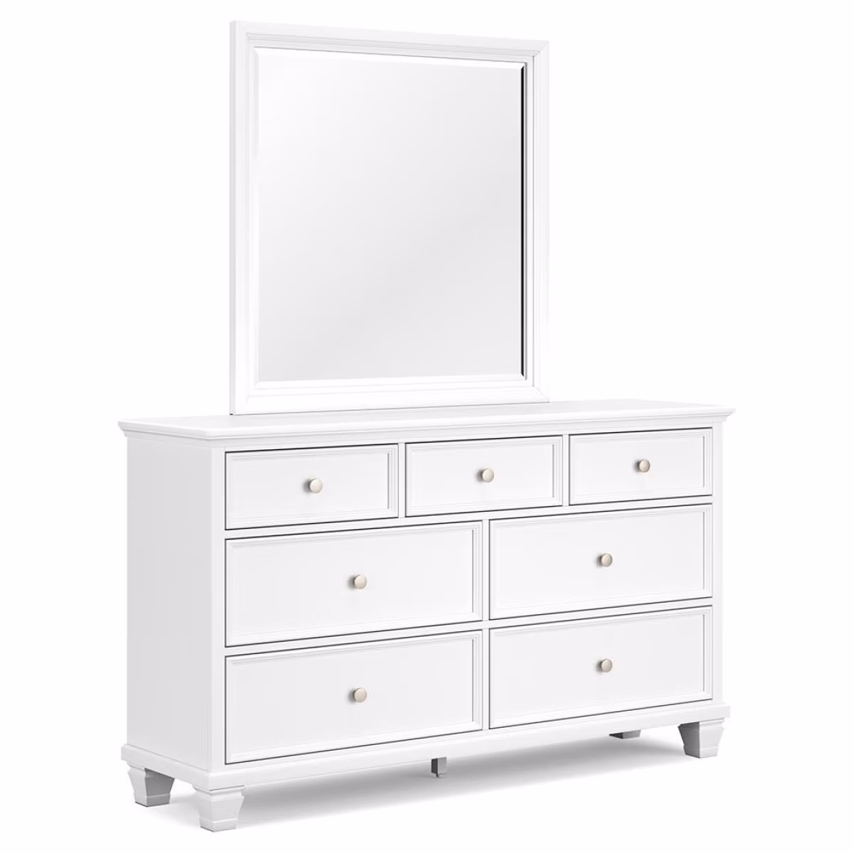 Fortman King Panel Bed, Dresser, Mirror, Chest and Nightstand - Image 4