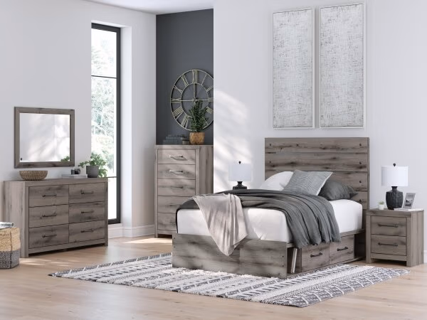 Graystorm Full Panel Storage Bed - Image 13
