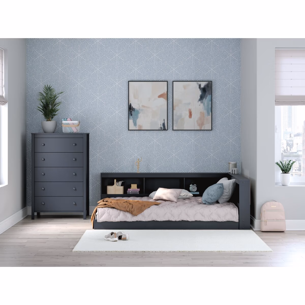 Simmenfort Full Bookcase Storage Bed - Image 12