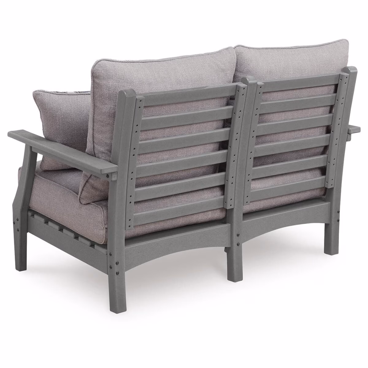 Cove Beach Outdoor Loveseat with Cushion - Image 5