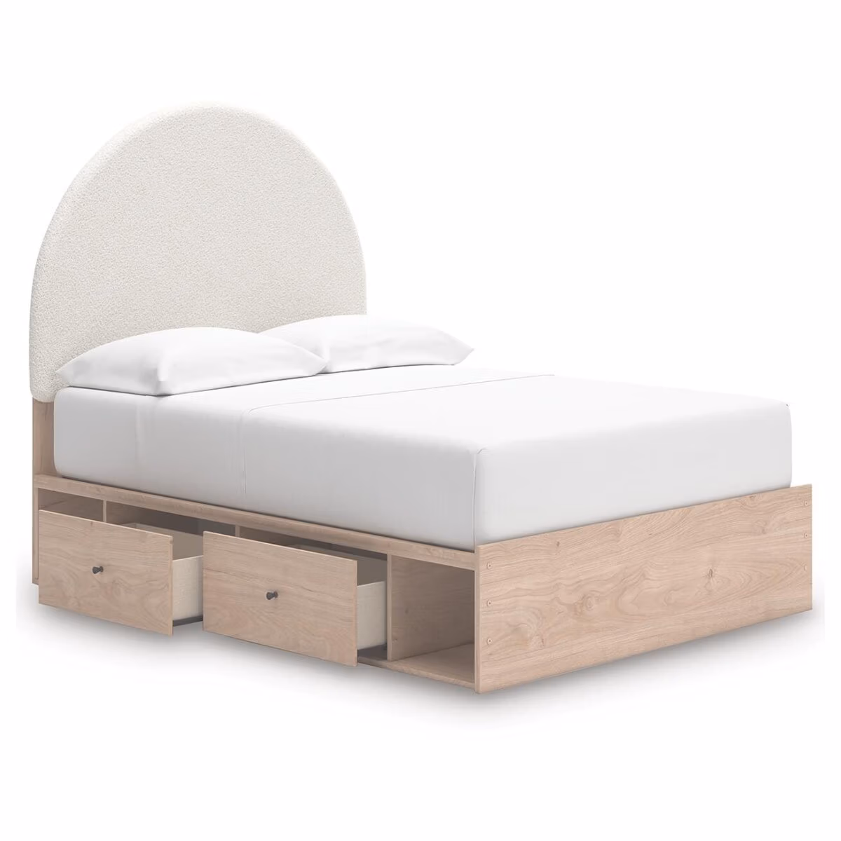 Arloster Full Upholstered Panel Bed with Storage - Image 6