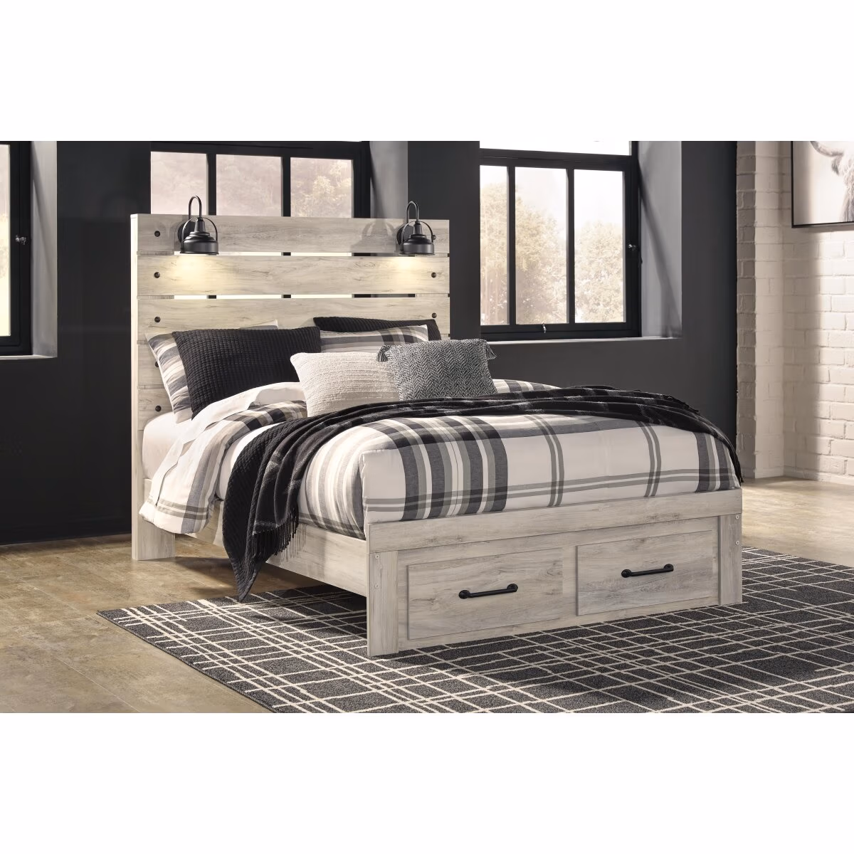 Cambeck Queen Panel Storage Bed - Image 3