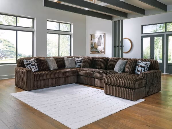 Midnight-Madness 6-Piece Sectional with Chaise - Image 3