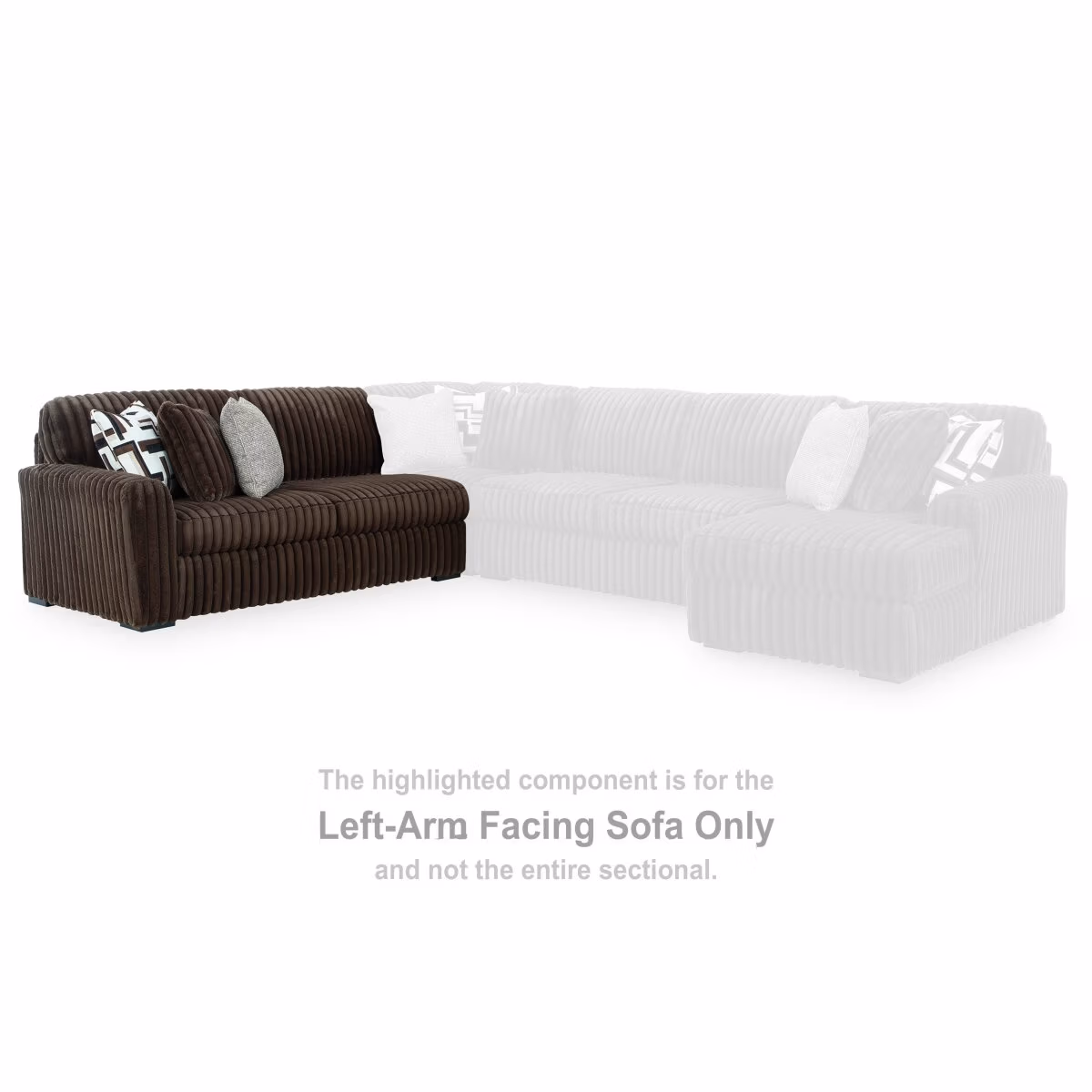 Midnight-Madness Left-Arm Facing Sofa - Image 2