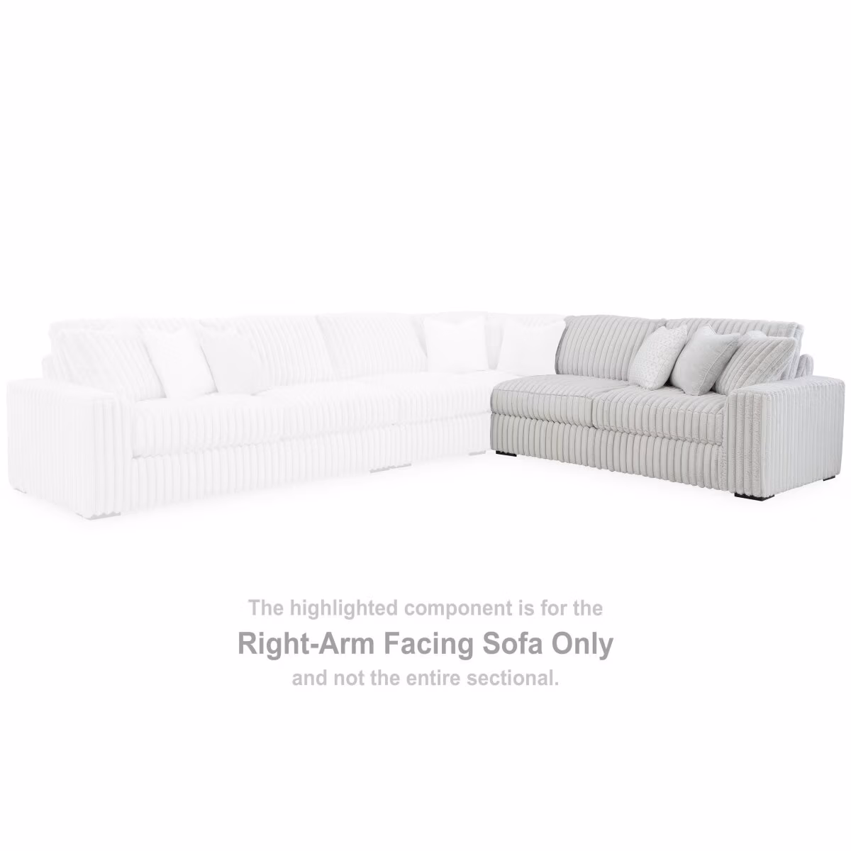 Stupendous Right-Arm Facing Sofa - Image 3