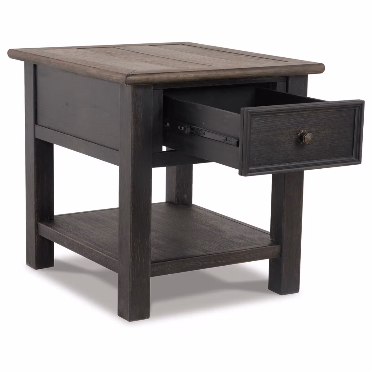 Tyler Creek Coffee Table and 2 End Tables with Console - Image 5