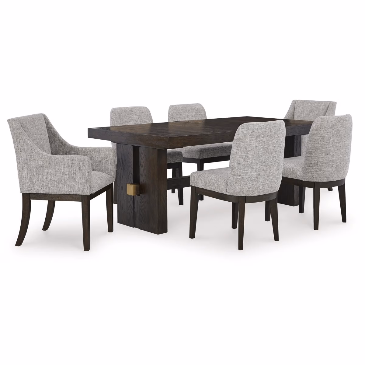 Burkhaus Dining Table and 6 Chairs - Image 2