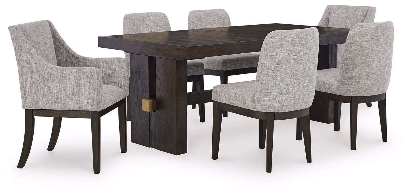 Burkhaus Dining Table and 6 Chairs