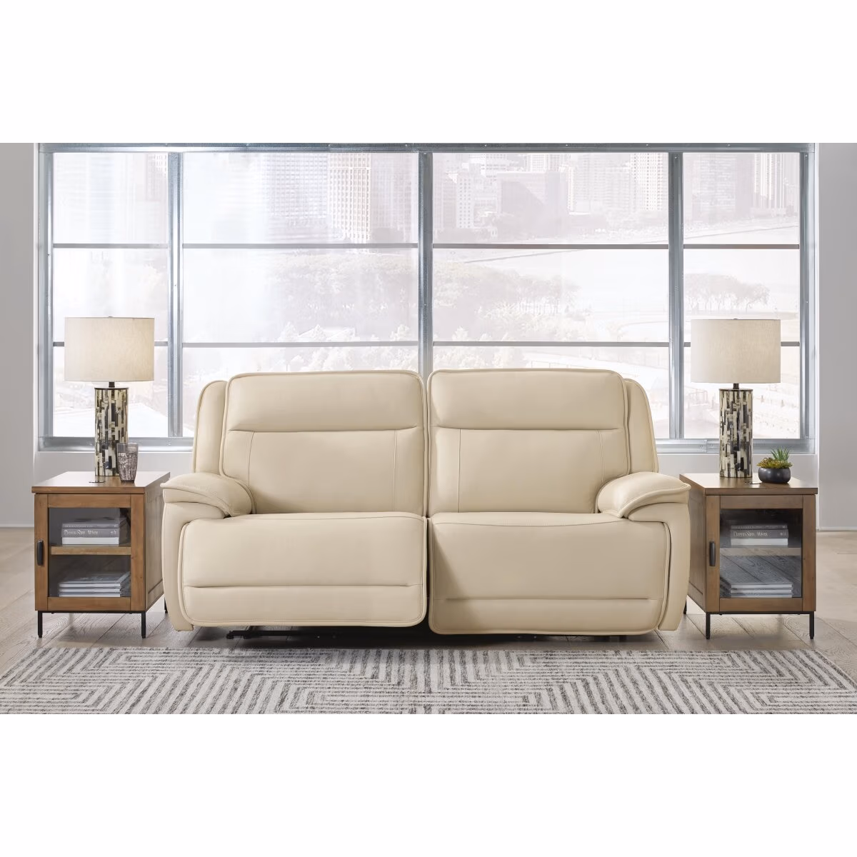 Double Deal 2-Piece Power Reclining Loveseat Sectional - Image 3