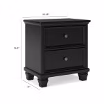 Lanolee King Panel Bed, Dresser, Mirror and 2 Nightstands - Image 27