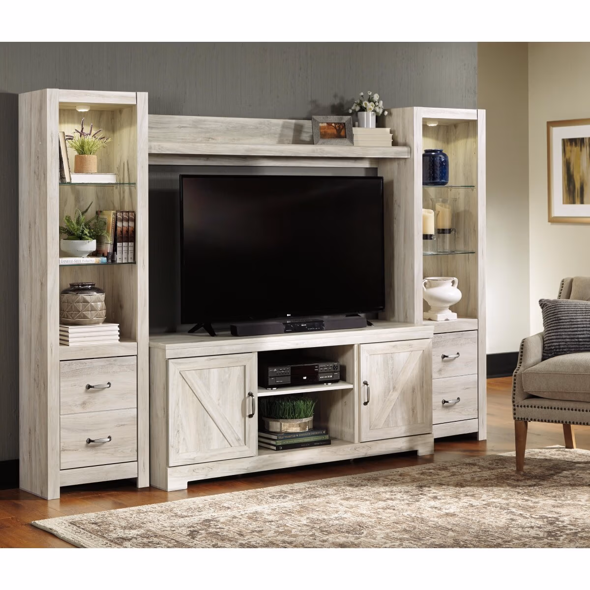 Bellaby 4-Piece Entertainment Center - Image 8