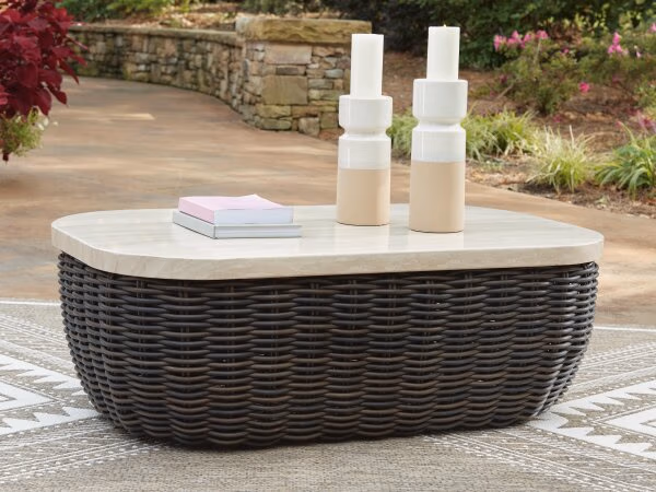 Kimora Outdoor Coffee Table - Image 3