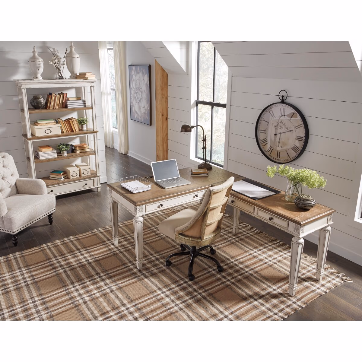 Realyn 2-Piece Home Office Desk - Image 15