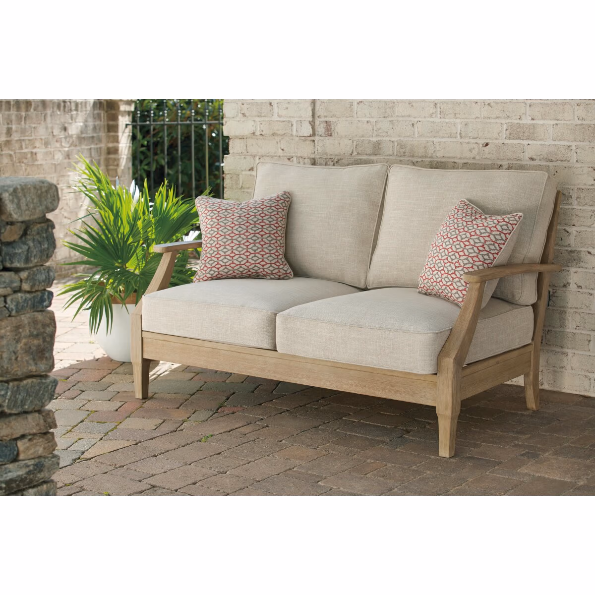 Clare View Outdoor Loveseat and 4 Lounge Chairs - Image 15