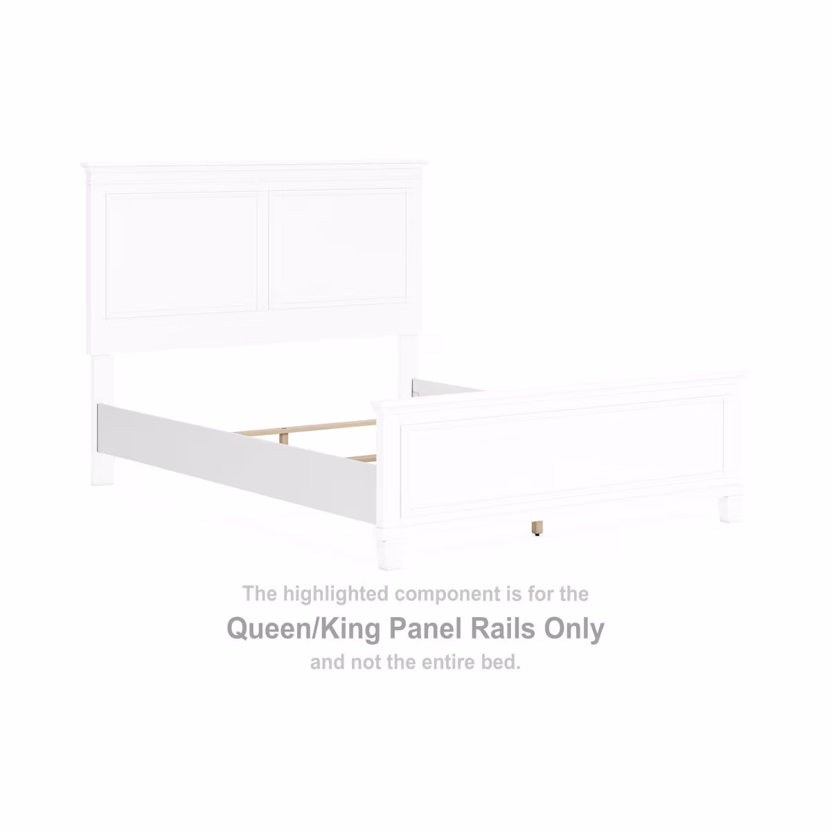 Fortman Queen/King Panel Rails - Image 3