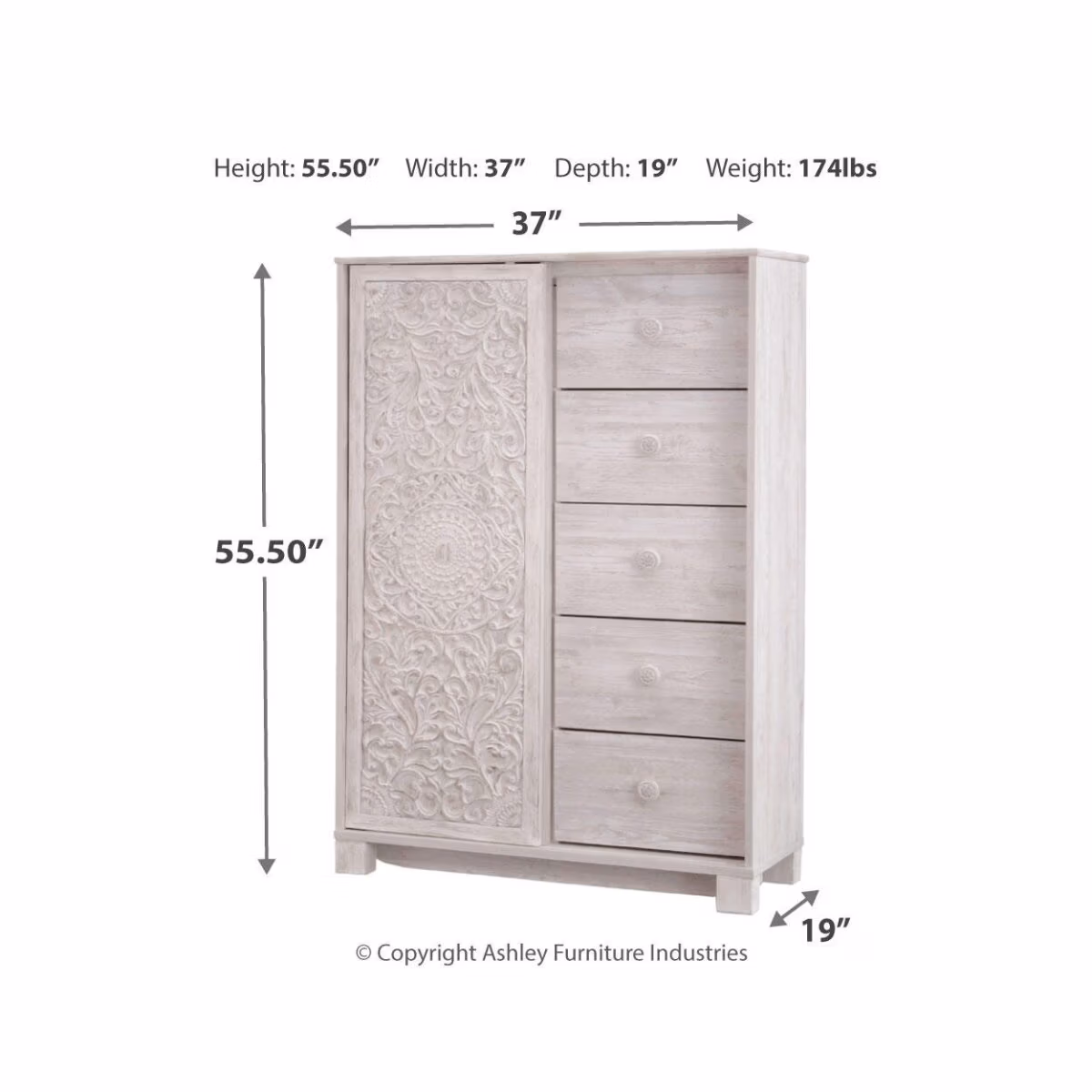 Paxberry Dressing Chest - Image 5