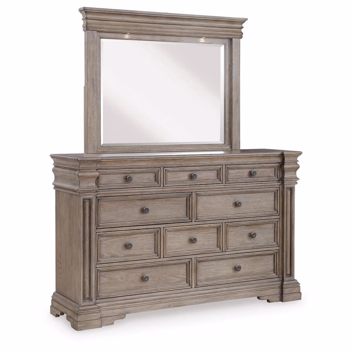 Blairhurst King Panel Bed, Dresser, Mirror and Nightstand - Image 4