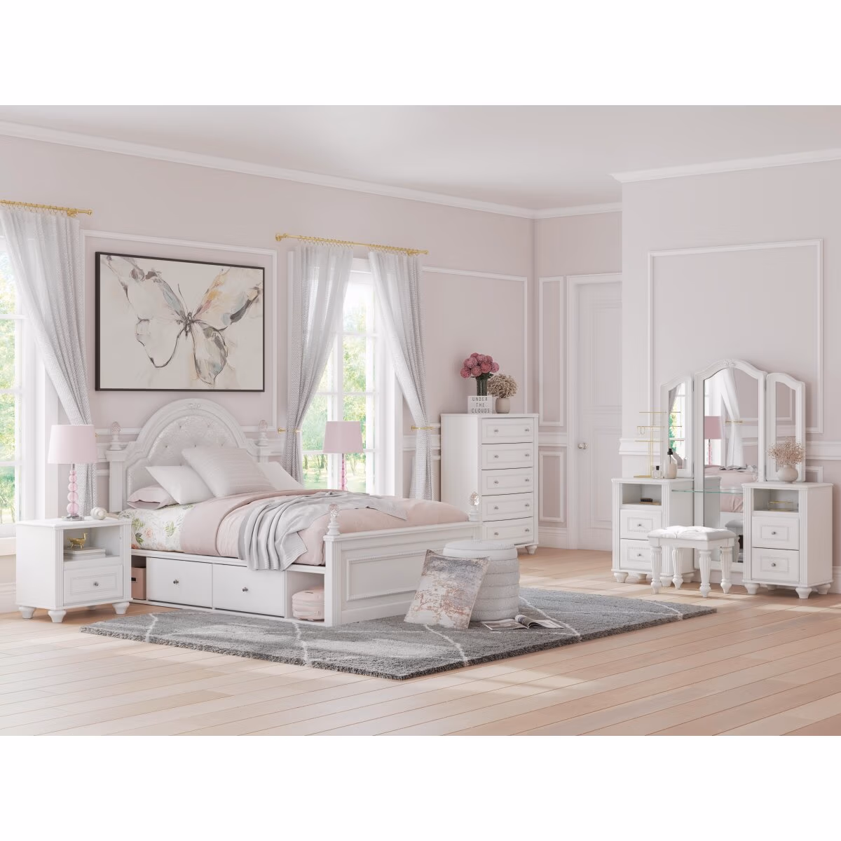 Kozlani Vanity with Mirror - Image 3