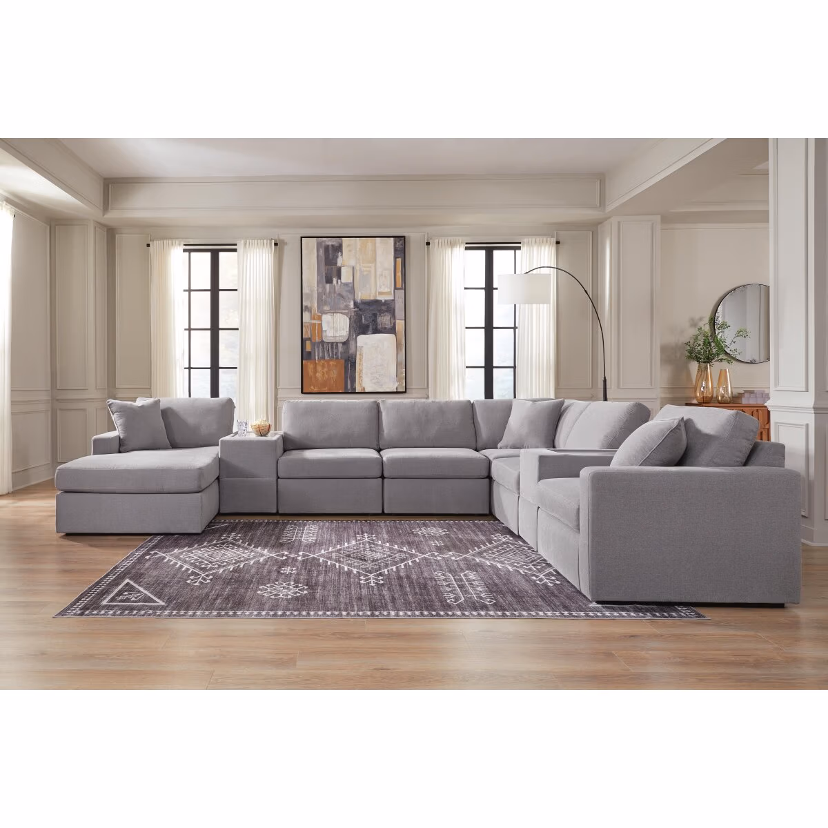 Modmax 8-Piece Sectional with Chaise - Image 3