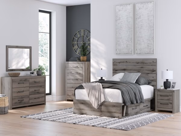 Graystorm Full Panel Bed with Storage - Image 13