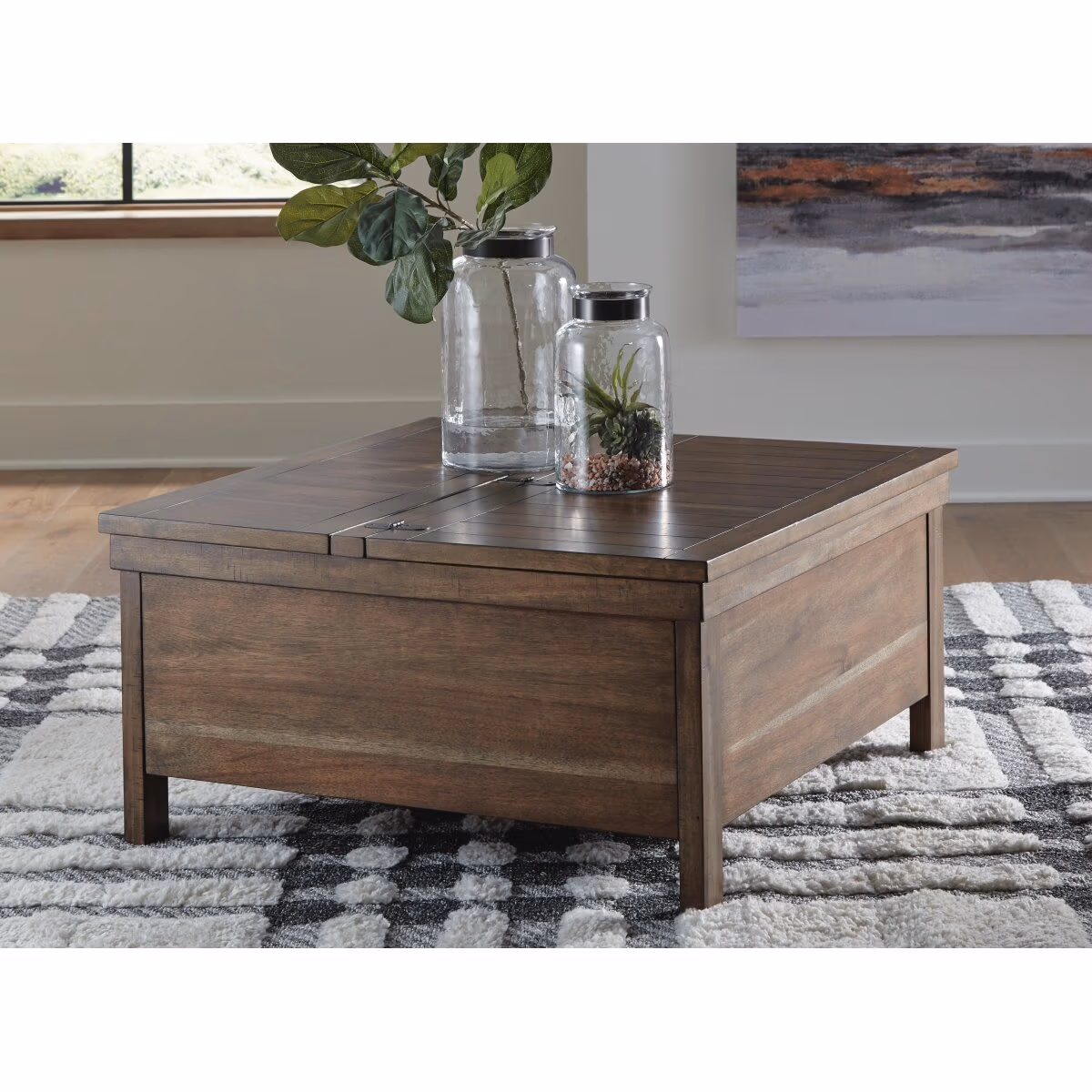 Moriville Lift-Top Coffee Table - Image 3