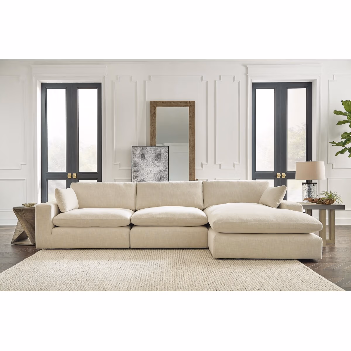 Elyza 3-Piece Sectional with Chaise - Image 3