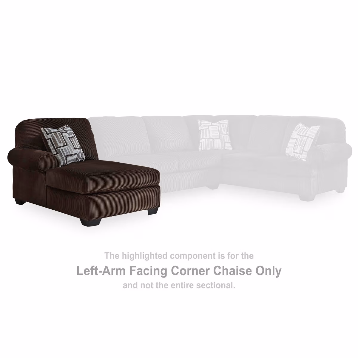 Kimlee Left-Arm Facing Corner Chaise - Image 3