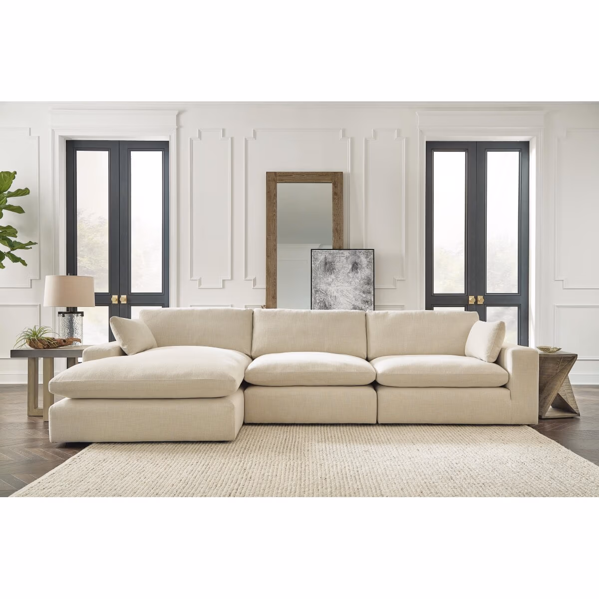 Elyza 3-Piece Sectional with Chaise - Image 3