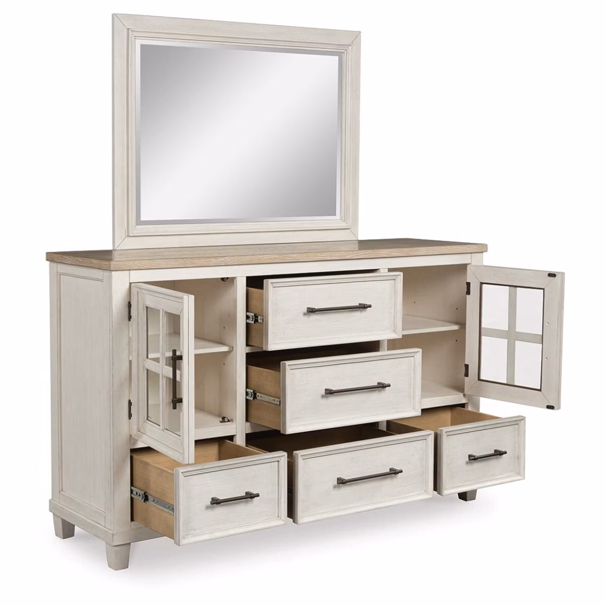 Shaybrock Dresser and Mirror - Image 4