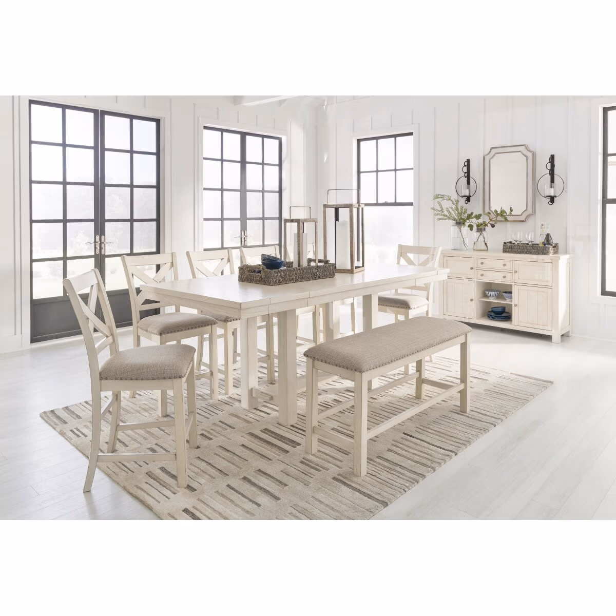Robbinsdale 49" Counter Height Dining Bench - Image 7