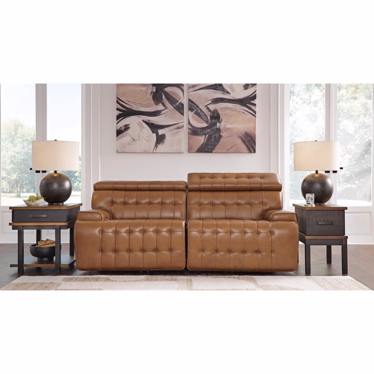 Temmpton 2-Piece Power Reclining Sectional Loveseat - Image 3